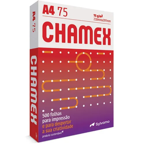 Papel Chamex A4 75g/m² - 500 Folhas