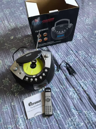 CD/MP3 Player com Rádio