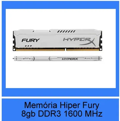 Memória DDR3, 1600MHz de Desktop