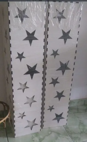 2 COLUNAS NOVAS BRANCAS EM MDF