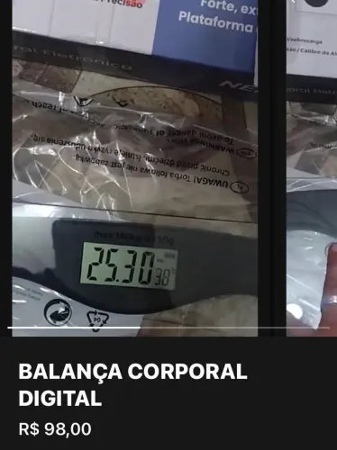 Balança Corporal Digital - 