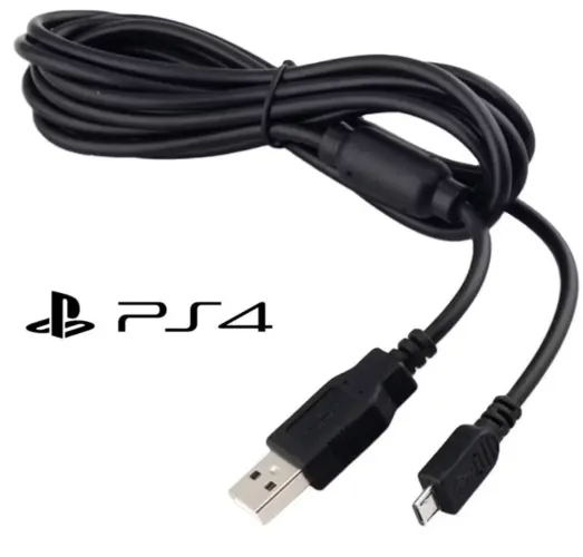 Cabo Carregador PS4 - Novo