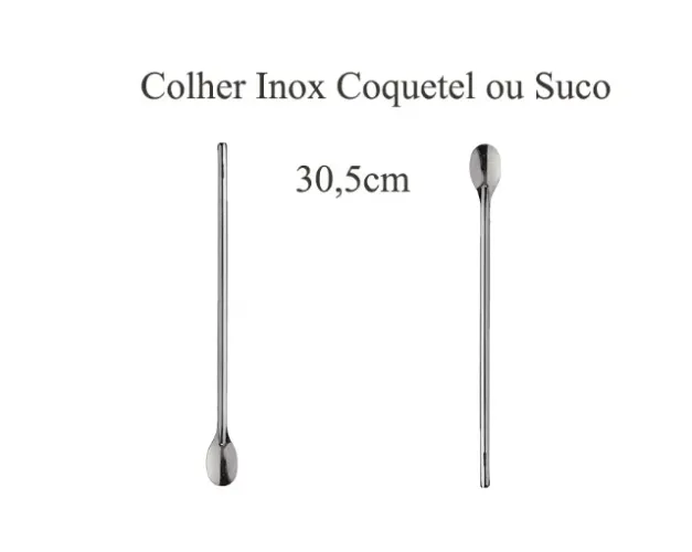 Colher para Coquetel ou Suco Brinox Arienzo 30,5 cm