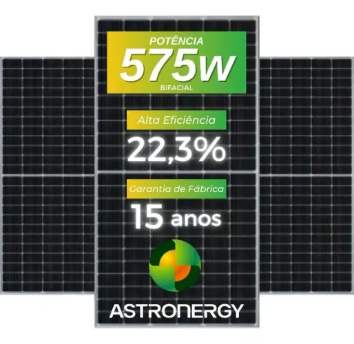PLACA FOTOVOLTAICO MODULO PV N-TYPE BIFACIAL 575W JA SOLAR