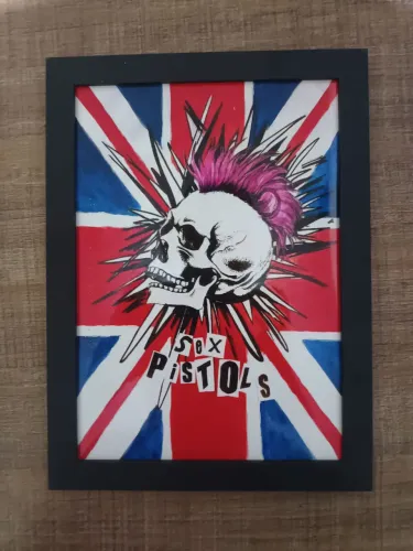 Quadro Decorativo Sex Pistols