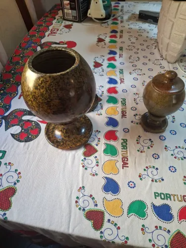 VASOS DE PEDRA SABÃO 