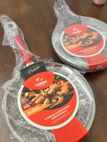 Frigideira Guassu Premium 24cm Nova Antiaderente