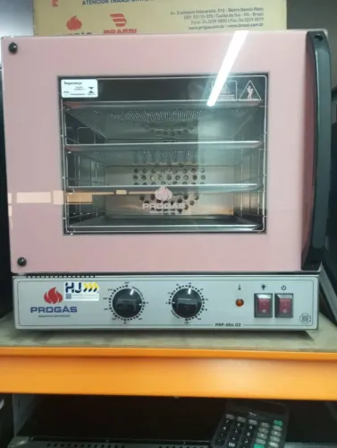 NZ. Forno elétrico convector analógico 4 assadeiras PROGÁS 