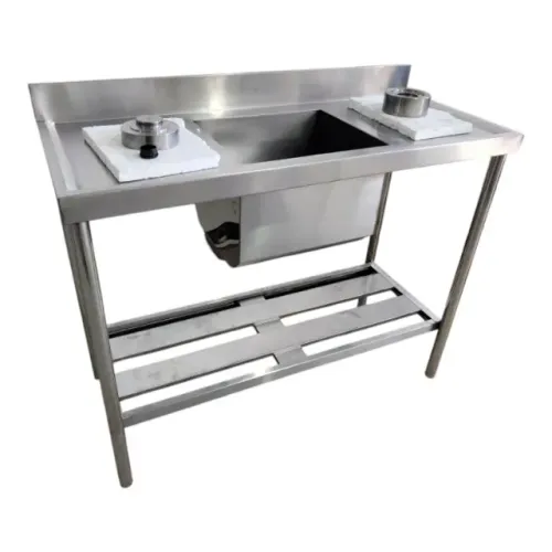 Pia Compacta de Restaurante 1,08m - Bojo 50x40cm