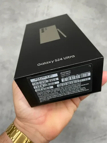 Galaxy S24 Ultra Ultra 12/256gb Novo Completo Troco ou 10x cartao 