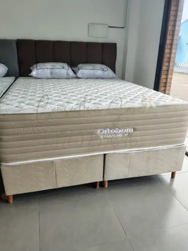 CAMA QUEEN ORTOBOM DISPONÍVEL À PRONTA-ENTREGA 