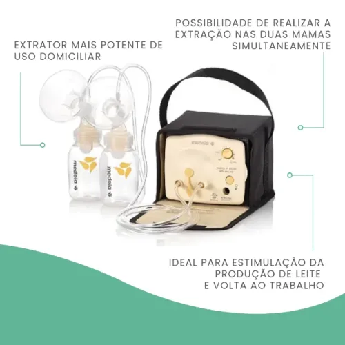 Bomba Tira Leite Medela Pump Style 2 Fases de Tirar Leite