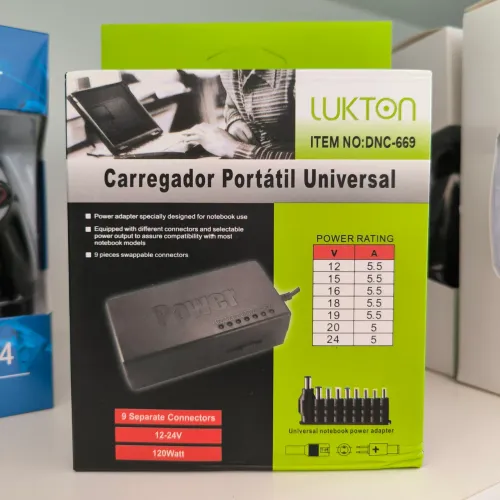 Carregador para notebook universal 