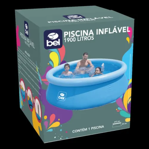 Piscina Inflável 1900 Litros Bel Novas ( PRONTA ENTREGA)