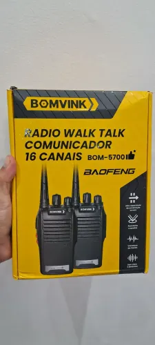 2 rádios Walkie Talkie