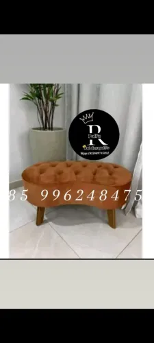 Puff Decorativo Estiloso e Confortável