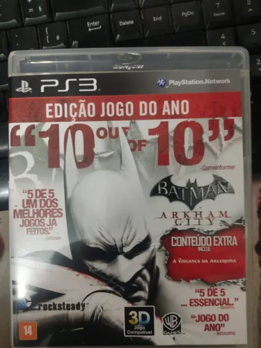 Batman Arkham City - Edição Jogo do Ano - PS3