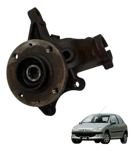 Montante Manga Eixo Dianteiro Direito Peugeot 206 1.4 2004 2005 2006 2007 2008 Original 