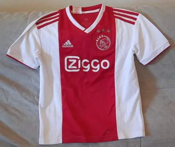 Camiseta infantil Ajax original, 11/12 anos