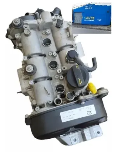 Motor parcial 1.0 3 cilindros para Gol, Voyage, Fox, UP, Polo