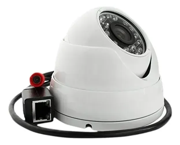 CAMERA DOME IP 1.4MP ANTIVANDALISMO METALICA