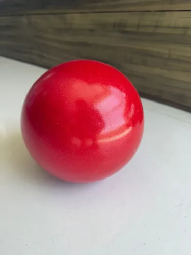 bola vermelha de ginástica rítmica 