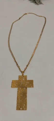 CORRENTE COM PINGENTE PAI NOSSO