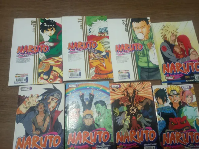 Mangás Naruto 