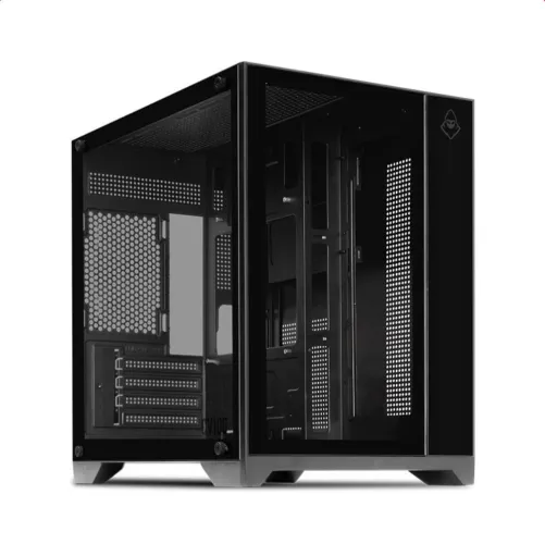 GABINETE GAMER MANCER CV100, MID-TOWER, LATERAL DE VIDRO, PRETO, MCR-CV100-BK