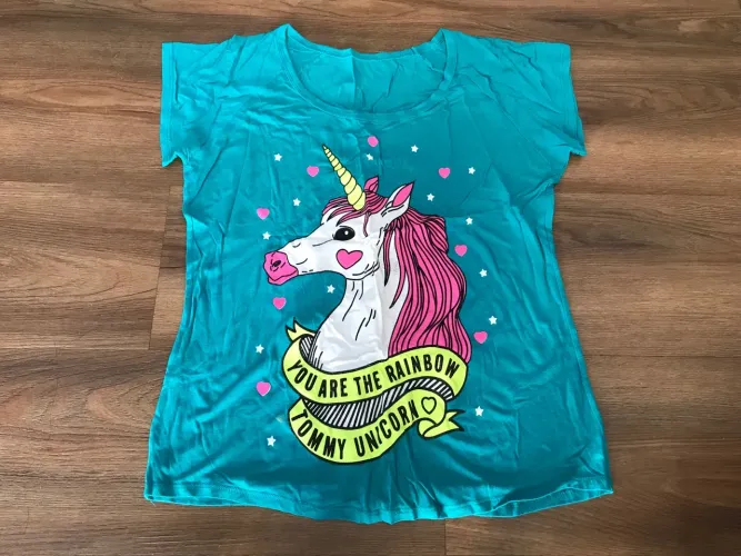 Camiseta Colcci Unicórnio Tamanho 38 Nova