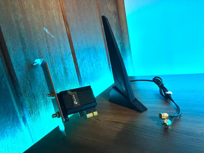Adaptador WiFi 6 PCI Express Tp-link Archer Tx20e Ax1800 Dual Band Bluetooth 5.2
