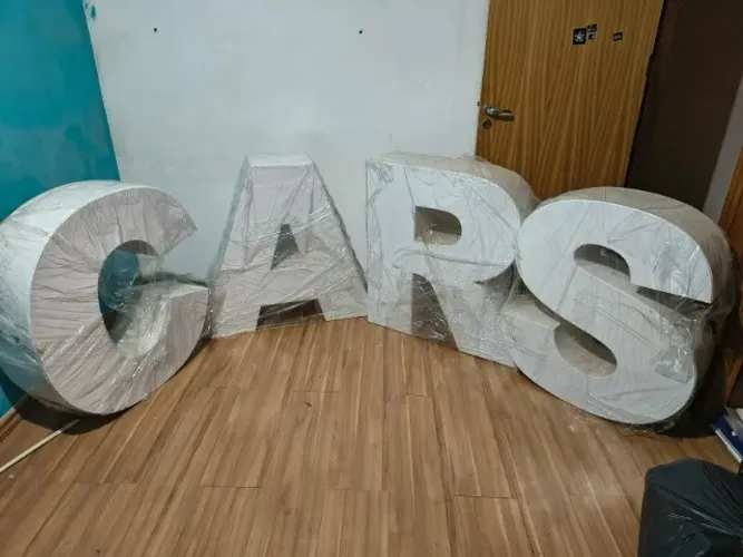 Letras para decoração festas CARS