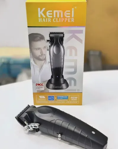 Máquina de cortar cabelo profissional Kemei 2296 7000rpm novo na caixa lacrado