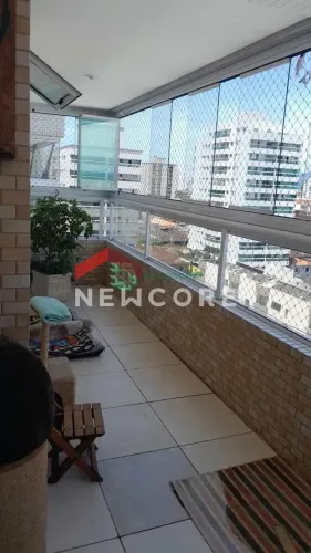Apartamento em Rua Guilherme de Almeida - Ocian - Praia Grande/SP