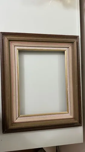 Moldura decorativa de madeira 35cm x 27cm