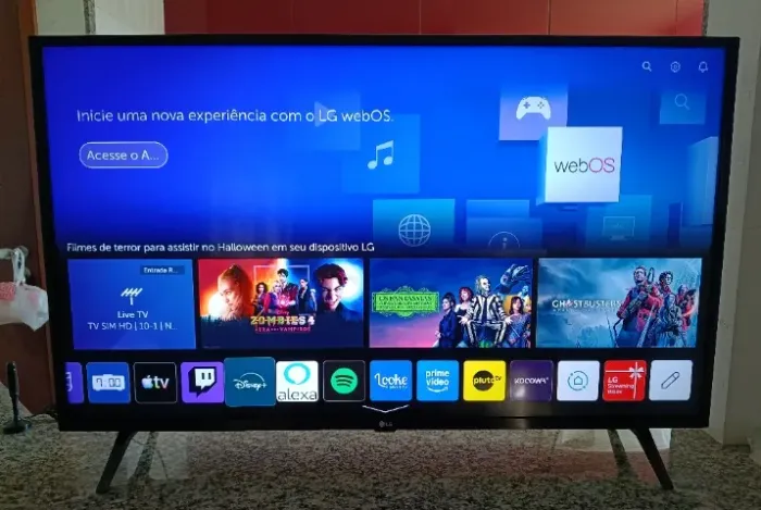 Smart Tv 4K LG 43 Polegadas Modelo 43UM7300PSA