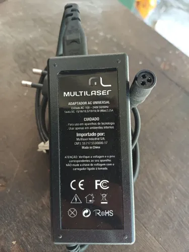 Adaptador ac universal multilaser