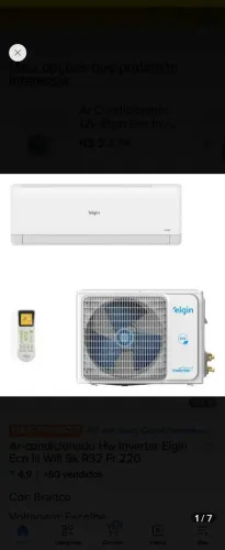 Vende se ar condicionado Elgin 9.000bt
