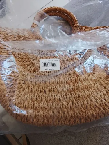 Bolsa praia palha