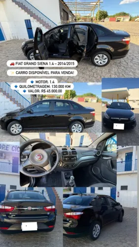 Fiat Grand Siena Attrac. 1.4 EVO F.flex 8V 2015