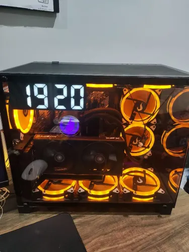 Gabinete gamer husky dome 210