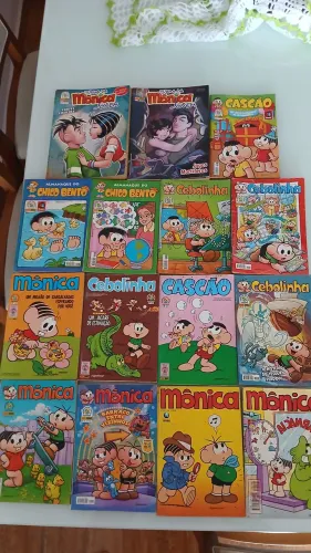 15 Gibis variados da Turma da Mônica (Favor ler o descritivo)