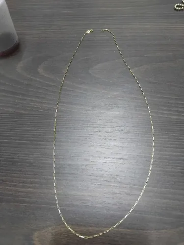 Cordão de Ouro 18k 60cm 2.4g Sem pingente