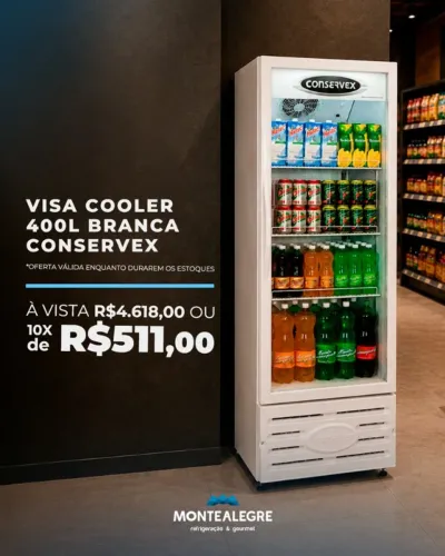 Visa Cooler (400 lts) - Conservex NOVA