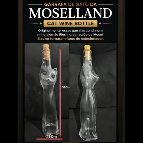 Garrafa de gato da mosseland <br>MOSELLAND