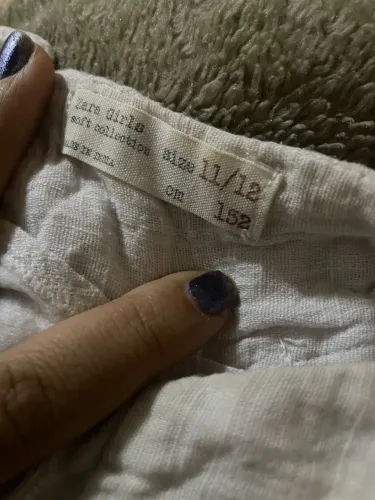 Vestido zara 11/12 lazie
