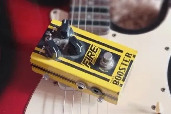 Pedal booster fire 