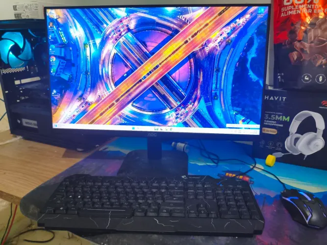 Computador completo 4600g com placa de video