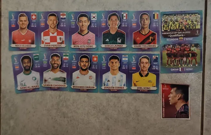 Figurinhas COPA 2006, 2022 e 2026