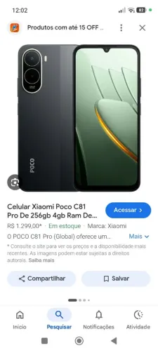 Vendo Xiaomi Poco 81PRO, 256 GB. Lançamento 2026.